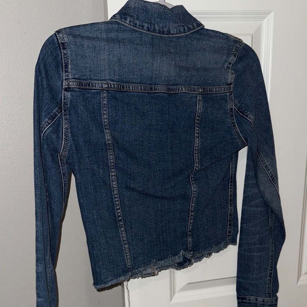 Garage Dark Blue Jean Jacket - Picture 4 of 4